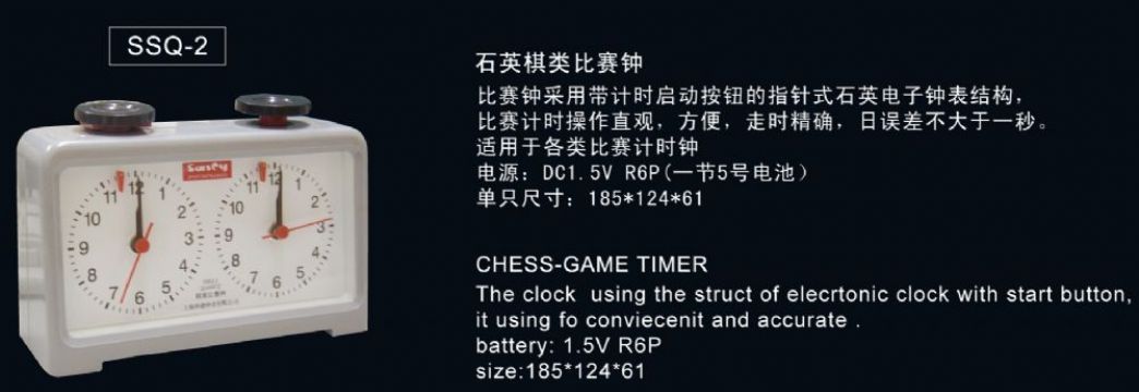 點擊查看詳細(xì)信息<br>標(biāo)題：SSQ-2石英棋類比賽鐘 閱讀次數(shù)：1984